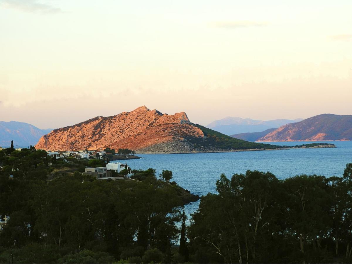 Serenity Villa Aegina Fantastic View Near The Beach Exterior photo
