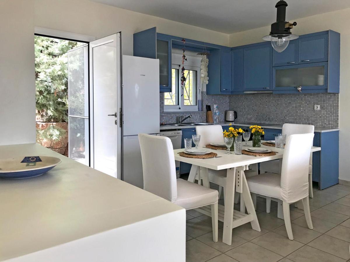 Serenity Villa Aegina Fantastic View Near The Beach Exterior photo
