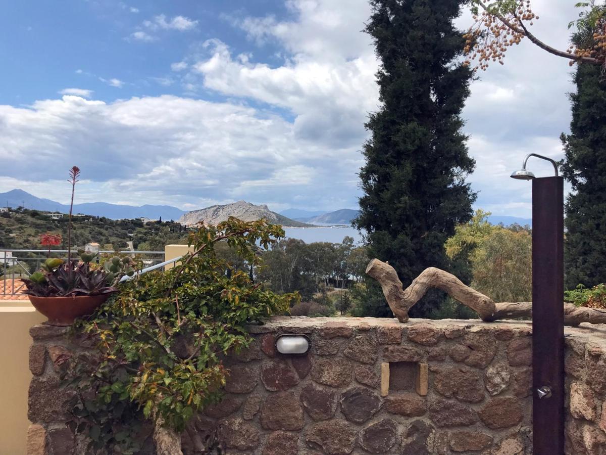 Serenity Villa Aegina Fantastic View Near The Beach Exterior photo